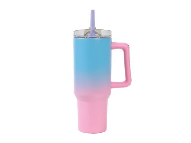 Travel Mug Rosa/Blau