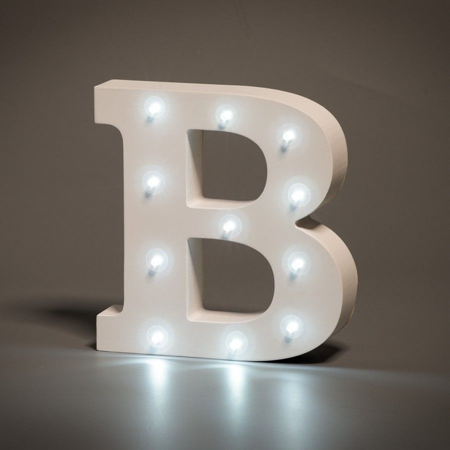 LED Buchstabe Lights Letter - Buchstabe B | Geschenkewunderland