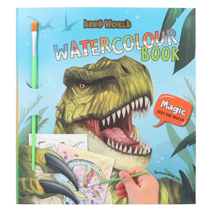 Dino World Malbuch Watercolour - | Geschenkewunderland 4010070652807