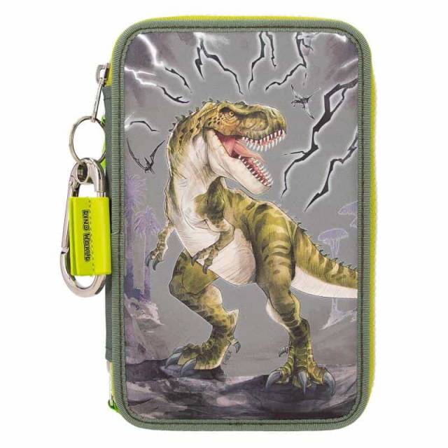 Federtasche Dino World T-Rex