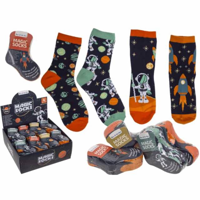 Magische Kindersocken Space