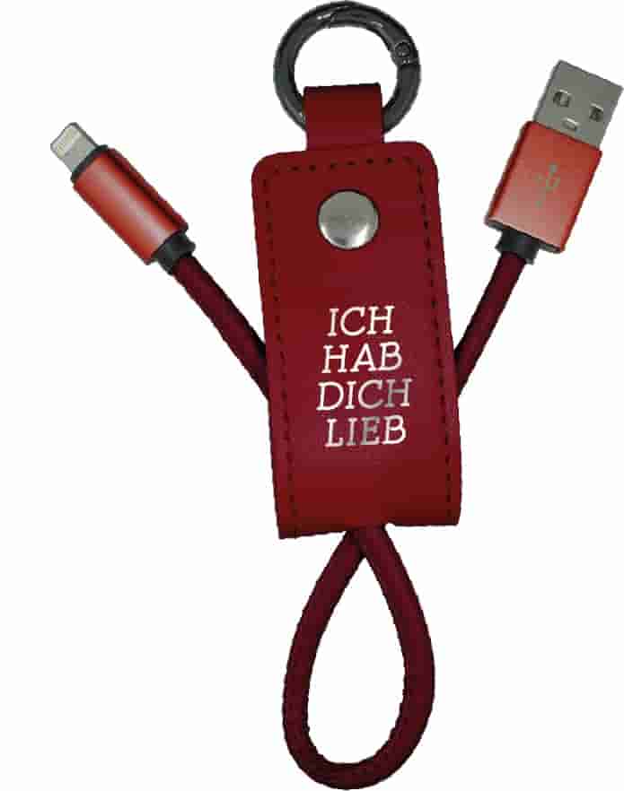 USB Ladekabel Hab Dich Lieb